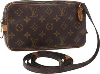 Louis Vuitton Pre-owned Cross Body Bags, female, Brown, Size: ONE SIZE Pre-owned Monogram Canvas Shoulder Bag
