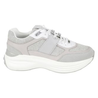 Tod's Tods, Sneakers, female, Gray, Size: 8 1/2 US Sportiva Lace-Up Sneaker