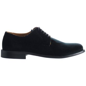 Hackett Derby Mens Black Shoes Velvet - Size UK 6