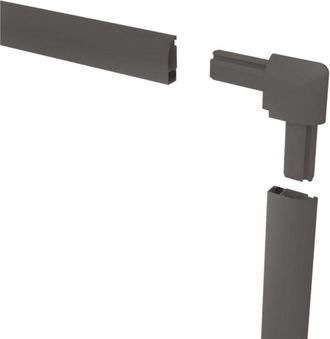 Easy Life Easy-life Mosquitera Fija Para Ventana Aluminio Antracita