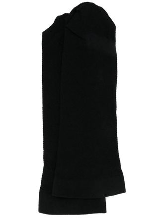 Wolford piqué-weave socks - Black