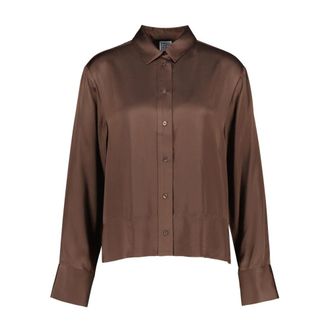 Emily van den Bergh Shirt - Dames - Blouses & Shirts - Bruin - Maat: L
