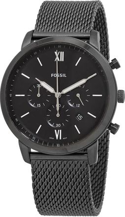 Fossil Neutra Chronograph Quartz Black Dial Mens Watch FS5699