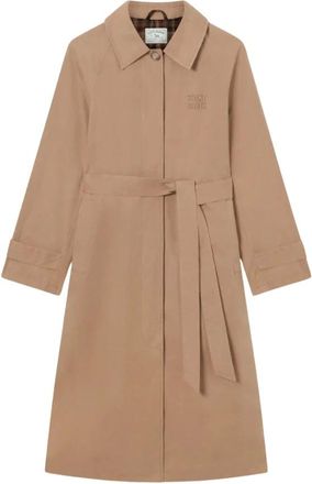 MC2 Saint Barth Trench cerato Lior - - Coats - Donna - Marrone - M