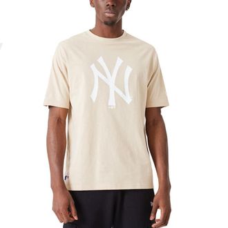 New Era Oversized Shirt - New York Yankees Beige - S