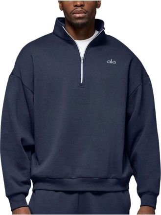 Alo Accolade 1/4 Zip Pullover Navy U3040RG-917805331