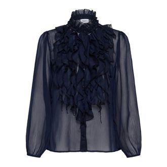 Saint Tropez Blusa - Blouses & Shirts - Mujer - Azul - 2XL
