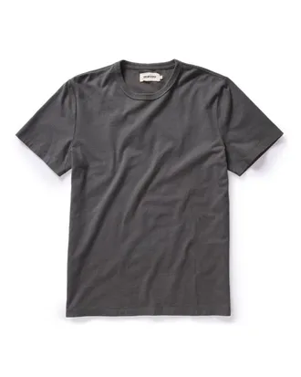 Taylor Stitch The Organic Cotton Tee in Faded Black