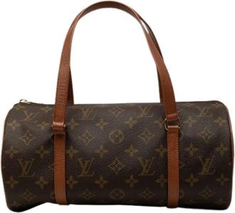 Louis Vuitton Pre-owned Papillon 30 - Dames - Vintage Handtas - Bruin - ONE Size - Leer - Vintage