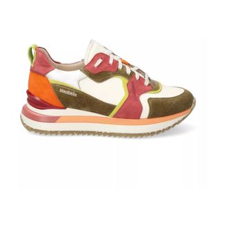Mephisto Ergonomische Sneaker - Multicolor - Dames - Sneakers - Veelkleurig - 42 1/2 EU - Schoenen