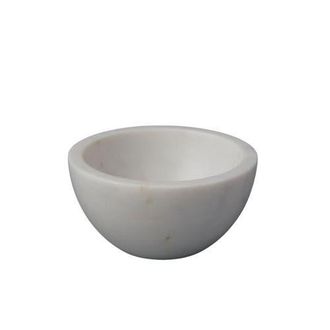 Be Home White Marble Bowl in White - Small at Nordstrom