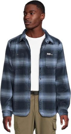 Columbia Windwardtm Ii Shirt Jacket Mens Clothing Collegiate Navy Blurred Ombre : 2XL, Polyester