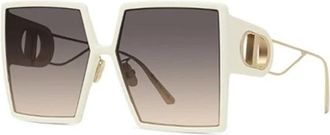 Dior 30Montaigne SU Zonnebril - Dames - Zonnebrillen - Beige - 58 MM - Accessoires