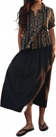 The Great. The Viola Skirt In Black
