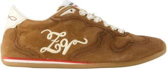 Zadig&Voltaire ZV Dance Sneakers - Dames - Sneakers - Bruin - 39 EU - Leer - Schoenen