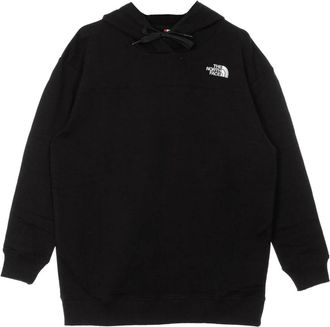 The North Face Zwarte Lange Mouwen Hoodie - Dames - Sportshirts - Zwart - XS - Katoen - Fitness