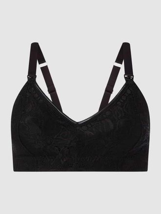 CALIDA Calida Still-BH mit Spitzenbesatz in Black, Gr&ouml;&szlig;e 70B