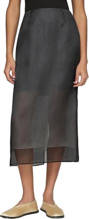 Lafayette 148 New York Layered Pencil Skirt