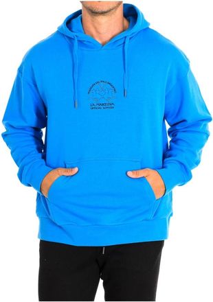 La Martina Hoodie - Heren - Hoodies - Blauw - S - Katoen - Hoodies & sweatvesten