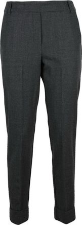 Kiltie Sophisticated Grey Kiltie Pants with Tailored Silhouette and Practical Design