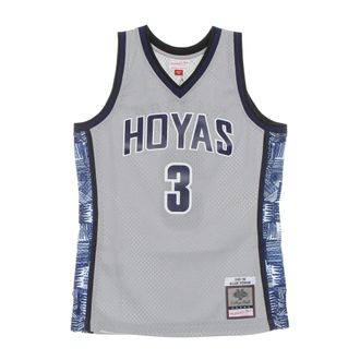Mitchell & Ness Sportswear, male, Gray, Size: S Georgetown Hoyas Basketball Tank Top