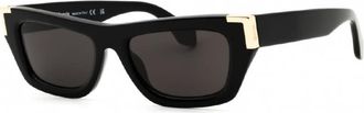 Palm Angels Unisex Black Cat Eye Sunglasses PERI10KMALIBU 1007