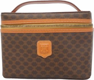 Celine Brown Pvc Vanity Bag (Pre-Owned)