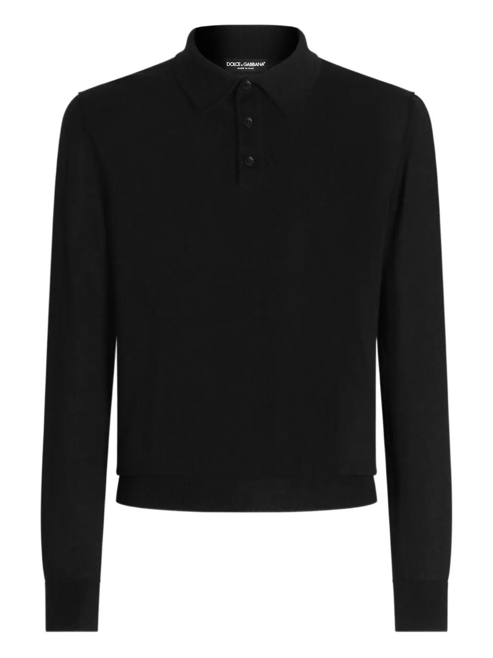 T-shirt Manches Longues Dolce & Gabbana Vert - Taille US XXS/XS, 100% Coton, Neuf Avec étiquettes