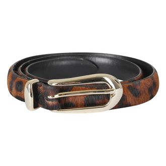 Orciani Leo Riem - Dames - Accessoires - Bruin - Maat: 90 CM Leer