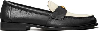 Tory Burch Classic leather loafers - women - Leather/Leather/Nappa Leather - 6.5 - Black