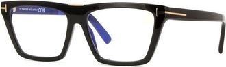 Tom Ford FT5912-B001 Square Full Rim Eyeglasses - Black