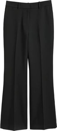 GANT Broek met geplooid detail - Zwart