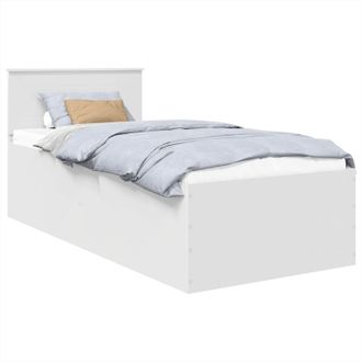 vidaXL Estructura De Cama 75 X 190 Cm Madera De Ingenier&iacute;a Vidaxl