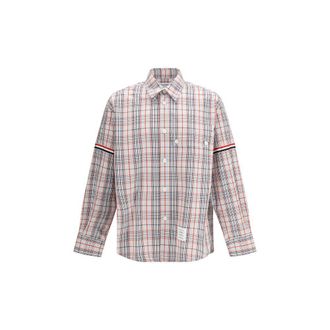 Thom Browne Multicolor Fabric Pattern Mens Shirt