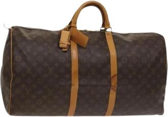Louis Vuitton Pre-owned Weekendtas - unisex - Vintage Weekendtas - Bruin - ONE Size - Vintage