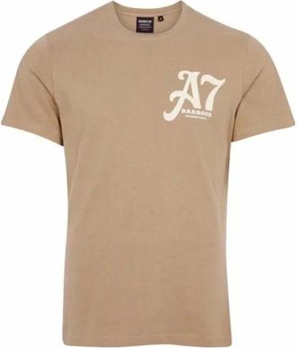 Barbour Heren, Tops, Bruin, Maat: XL Katoen