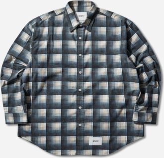 Wtaps Men s TXT 02 Longsleeve Shirt Blue