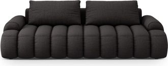CXL by Christian Lacroix Sof&aacute; cama con ba&uacute;l 4 plazas tejido estructural gris oscuro