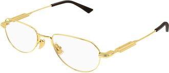 Bottega Veneta Brillen - unisex - Brillen - Geel - 52 MM - Accessoires