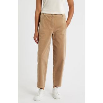 Eileen Fisher Ankle Lantern Corduroy Pants in Biscuit at Nordstrom Rack, Size X-Small