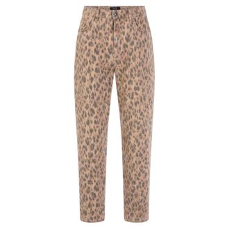 Marc Cain Dames, Jeans, Bruin, Maat: L Katoen