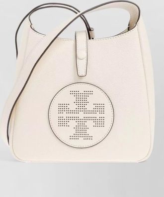 Tory Burch shoulder bag nylon detailing silk construction strap