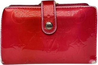Louis Vuitton Pre-owned Metis Portemonnee - Dames - Vintage Accessoires - Rood - ONE Size - Leer - Vintage