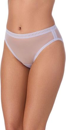 OnGossamer High Cut Briefs in Sweet Lilac at Nordstrom, Size Medium