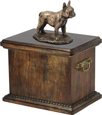 OEM Bulldog Franc&eacute;s Iii - Urna Para Cenizas De Perro, Urna Con Estatuilla, Elegante Urna De Estilo Cl&aacute;sico De Art-dog