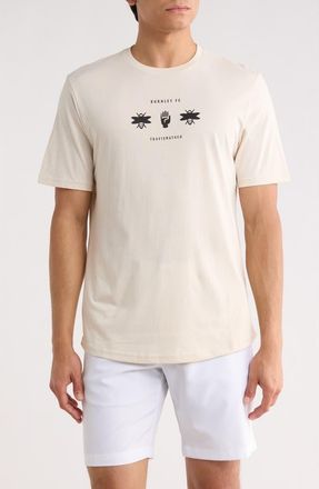 Travis Mathew Winning Point Graphic T-Shirt in Moonbeam at Nordstrom Rack, Size Xx-Large