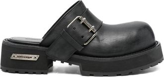 Balenciaga Venom Buckle-strap Mules
