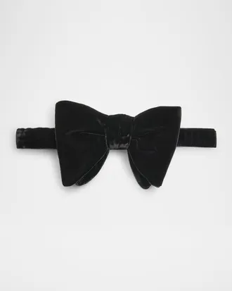Tom Ford Men & apos;s Velvet Pre-Tied Bow Tie