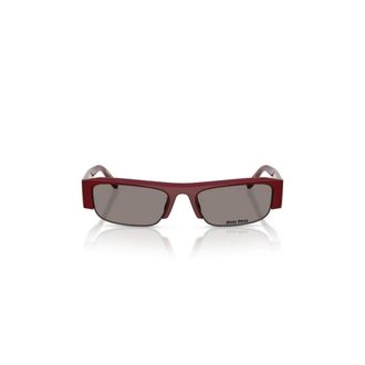 Miu Miu MU B07S Zonnebril - Dames - Accessoires - Paars - Maat: 51 MM Polyamide