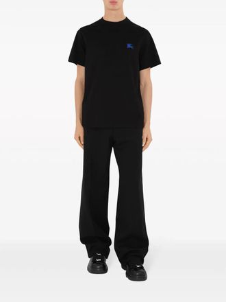 Burberry Zwarte Katoenen Kleding T-shirts En Poloshirts